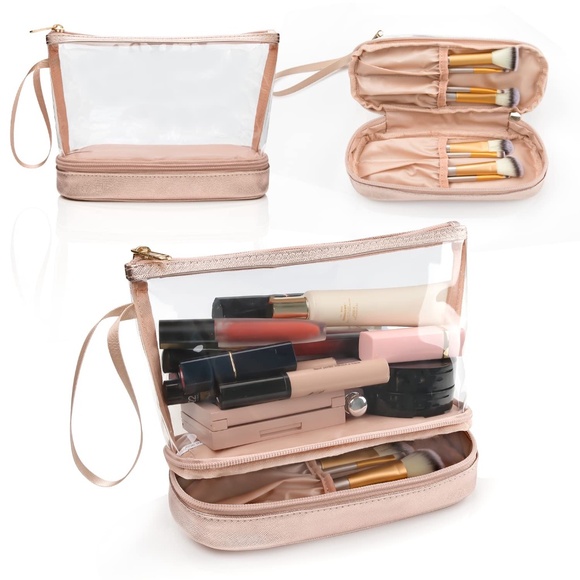 Clear Makeup Bag / Organizer for Travel - Picture 1 of 4